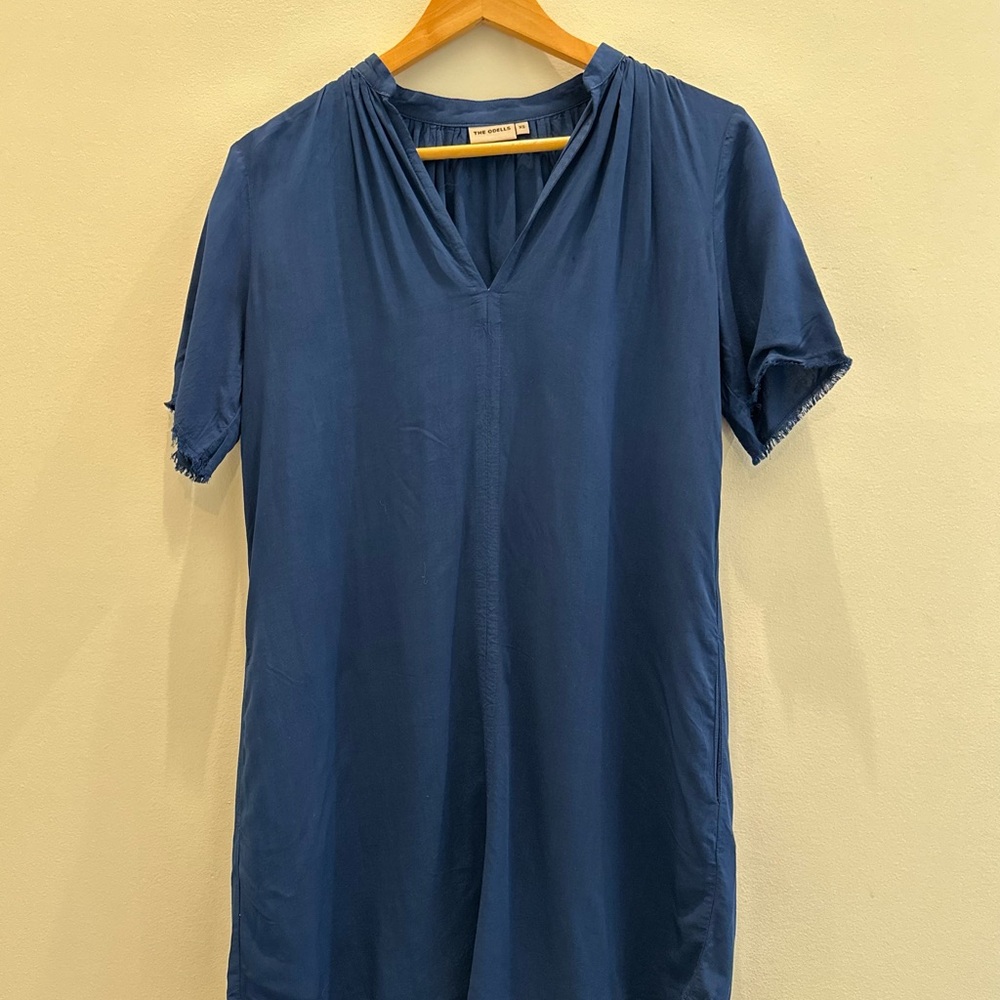 The Odell’s LA Boutique Blue Short Sleeve Dress